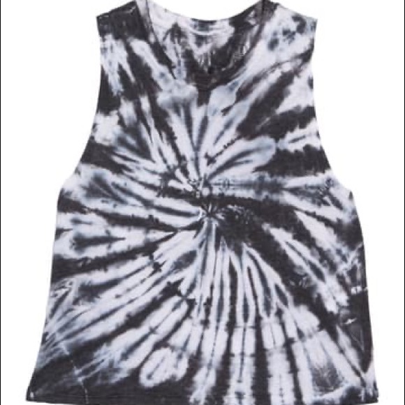 Sage Collective Tie Dye Crew Neck Tank Top XL - Picture 2 of 5